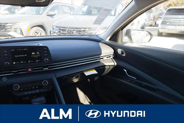 2026 Hyundai Elantra Hybrid Blue