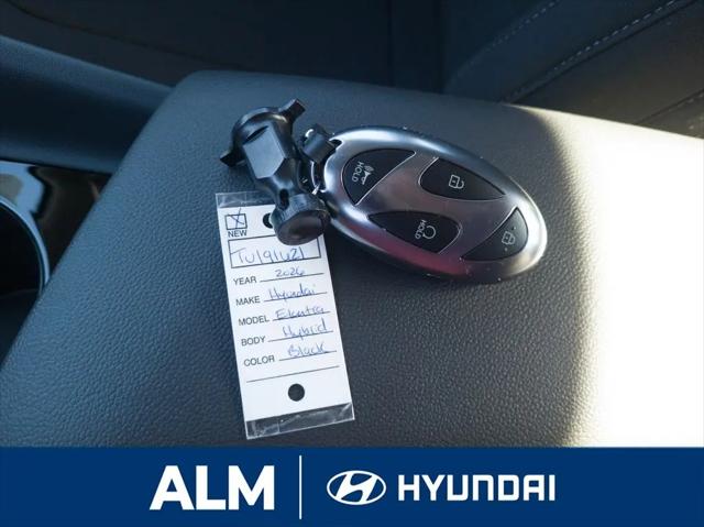2026 Hyundai Elantra Hybrid Blue