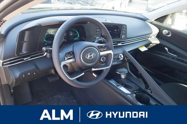 2026 Hyundai Elantra Hybrid Blue