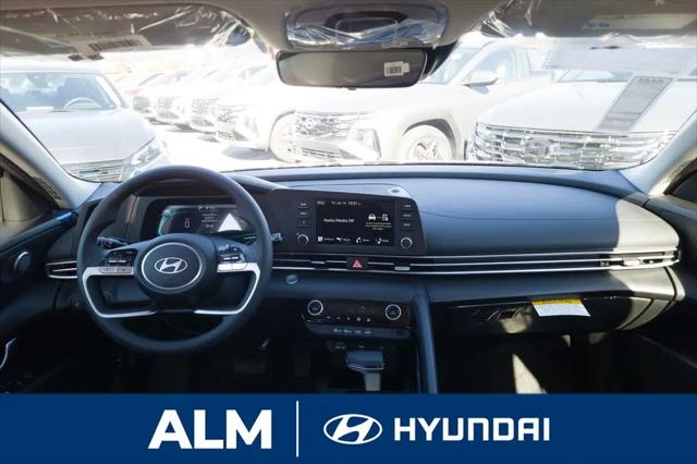 2026 Hyundai Elantra Hybrid Blue