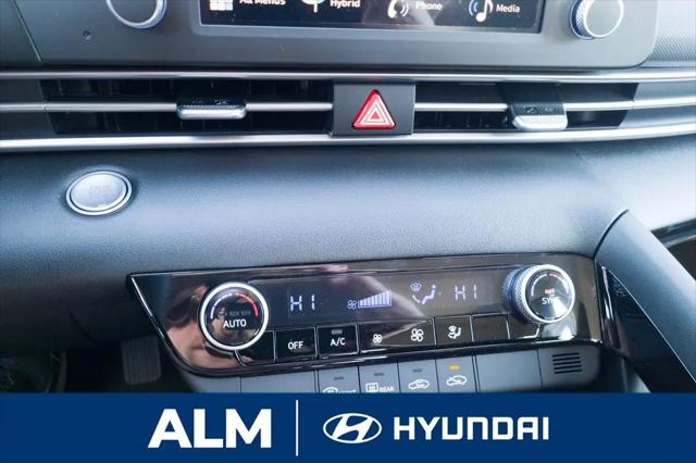 2026 Hyundai Elantra Hybrid Blue