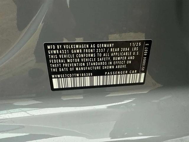 2026 Volkswagen Golf GTI SE