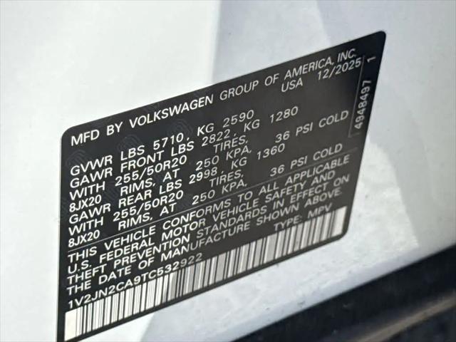 2026 Volkswagen Atlas SE with Technology
