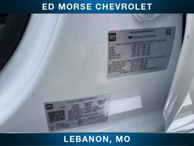 2026 Chevrolet Silverado 2500HD Crew Cab, Long Bed, LT, 4WD