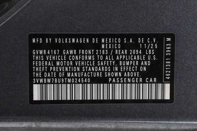 2026 Volkswagen Jetta Sport