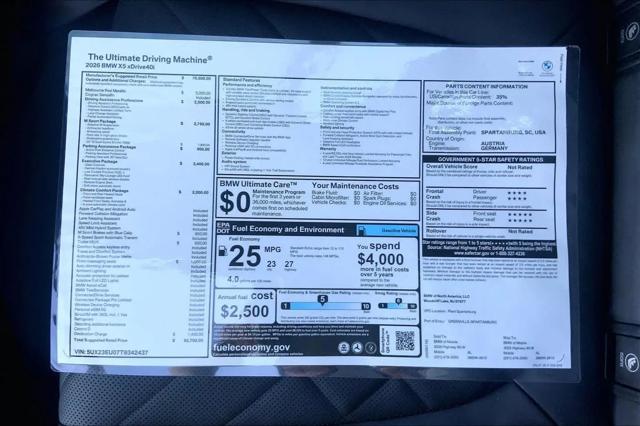 2026 BMW X5 sDrive40i