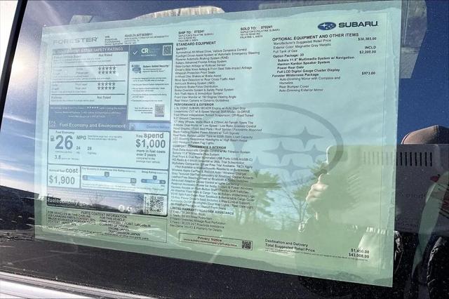 2026 Subaru Forester Wilderness
