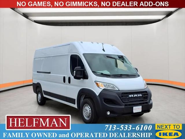 2026 Ram ProMaster 2500 Cargo Van Tradesman High Roof 159" WB w/Pass Seat for sale in Houston, TX