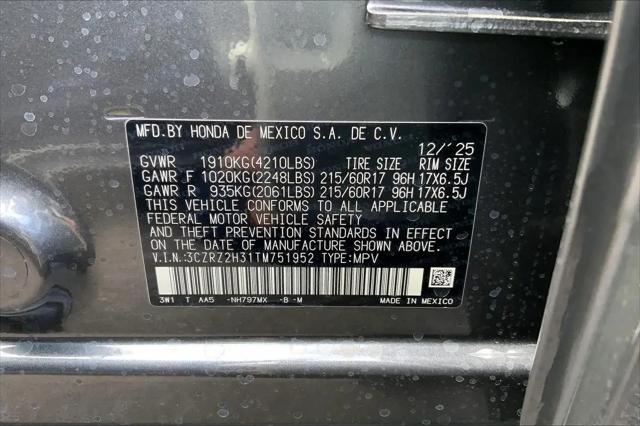 2026 Honda HR-V AWD LX