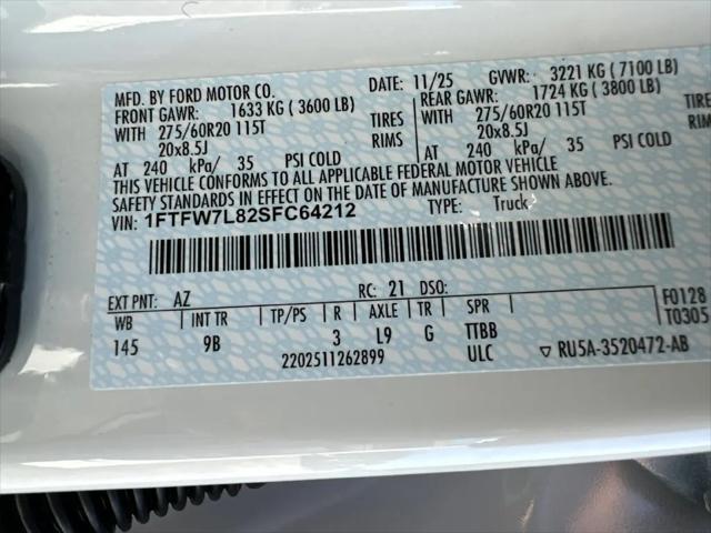 2025 Ford F-150 Platinum