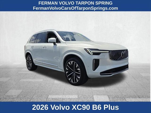 2026 Volvo XC90 Plus, B6 AWD Gas (mild hybrid), Gasoline, Bright, 7 Seats for sale in Tarpon Springs, FL