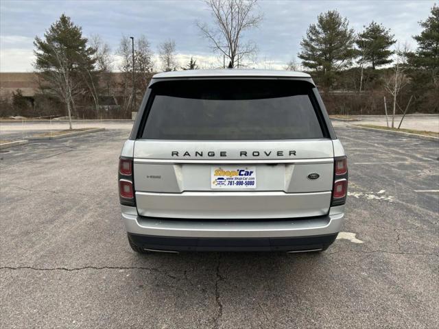 2019 Land Rover Range Rover 3.0L V6 Supercharged HSE