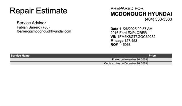 2016 Ford Explorer Sport