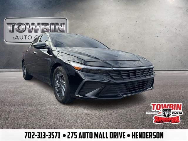 2024 Hyundai Elantra Hybrid Blue