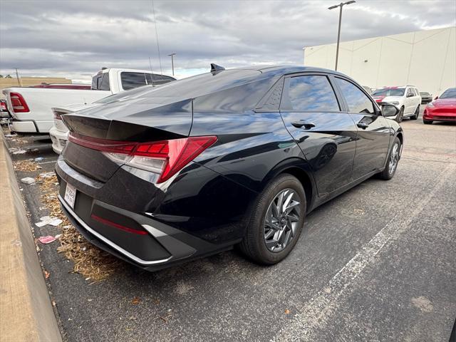 2024 Hyundai Elantra Hybrid Blue