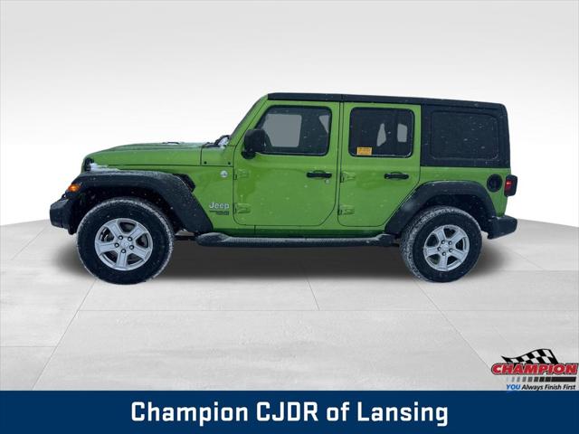 2018 Jeep Wrangler Unlimited Sport S 4x4