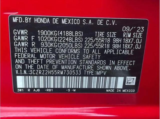 2024 Honda HR-V AWD Sport