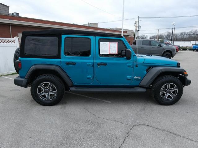 2020 Jeep Wrangler Unlimited Sport S 4X4 2020 Jeep Wrangler Unlimited Sport S 4X4