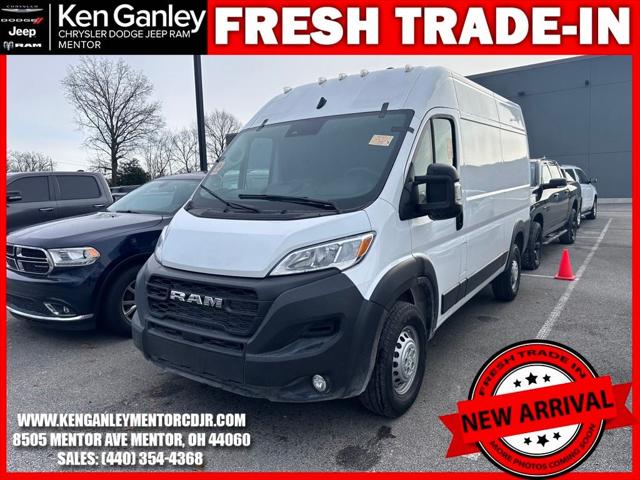 2025 RAM ProMaster 1500 Cargo Van Tradesman High Roof 136 WB w/Pass Seat