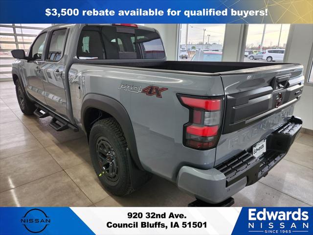 2026 Nissan Frontier Crew Cab Long Bed PRO-4X 4x4