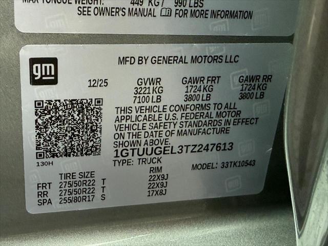 2026 GMC Sierra 1500 Crew Cab, Short Bed, Denali, 4WD