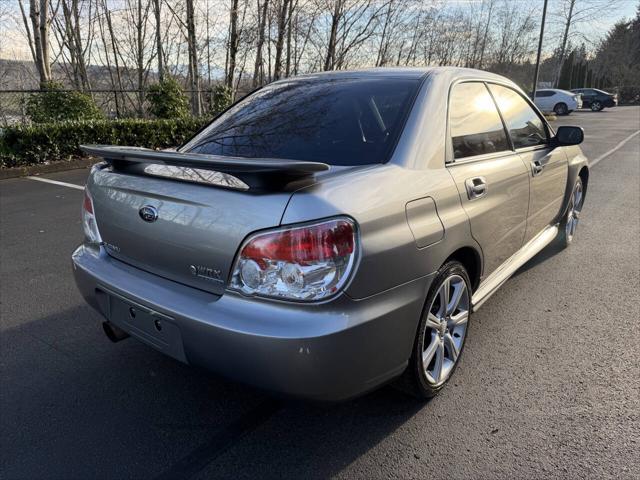 2007 Subaru Impreza WRX Limited AWD 4dr Sedan w/Black Interior (2.5L F4 5M)