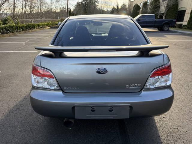 2007 Subaru Impreza WRX Limited AWD 4dr Sedan w/Black Interior (2.5L F4 5M)