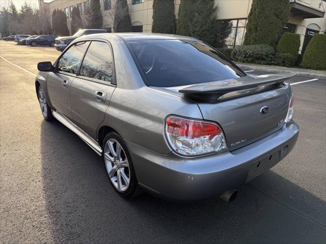 2007 Subaru Impreza WRX Limited AWD 4dr Sedan w/Black Interior (2.5L F4 5M)