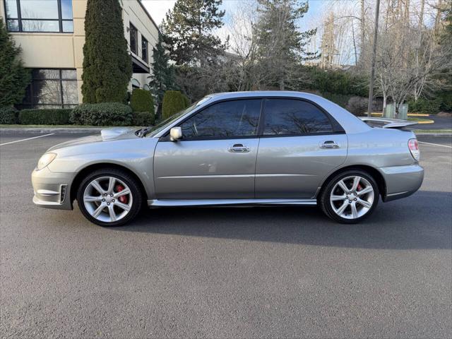 2007 Subaru Impreza WRX Limited AWD 4dr Sedan w/Black Interior (2.5L F4 5M)
