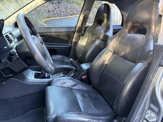 2007 Subaru Impreza WRX Limited AWD 4dr Sedan w/Black Interior (2.5L F4 5M)