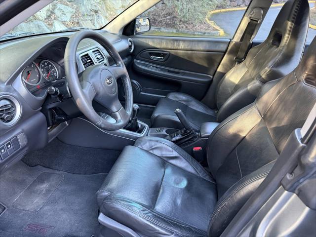 2007 Subaru Impreza WRX Limited AWD 4dr Sedan w/Black Interior (2.5L F4 5M)