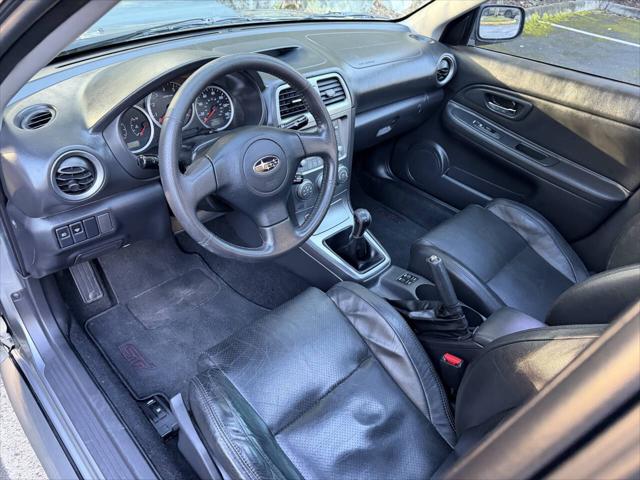 2007 Subaru Impreza WRX Limited AWD 4dr Sedan w/Black Interior (2.5L F4 5M)
