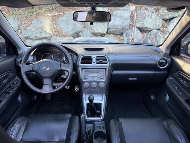 2007 Subaru Impreza WRX Limited AWD 4dr Sedan w/Black Interior (2.5L F4 5M)