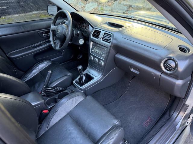 2007 Subaru Impreza WRX Limited AWD 4dr Sedan w/Black Interior (2.5L F4 5M)