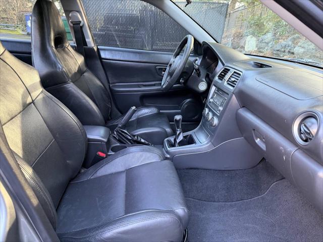 2007 Subaru Impreza WRX Limited AWD 4dr Sedan w/Black Interior (2.5L F4 5M)