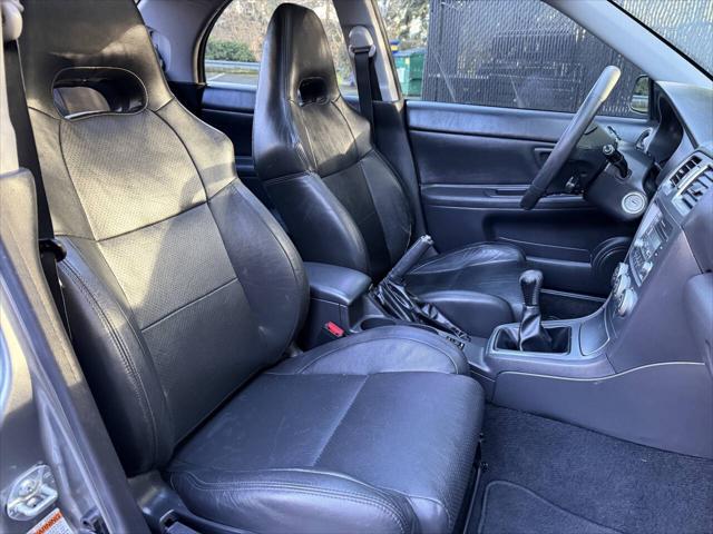 2007 Subaru Impreza WRX Limited AWD 4dr Sedan w/Black Interior (2.5L F4 5M)