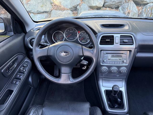 2007 Subaru Impreza WRX Limited AWD 4dr Sedan w/Black Interior (2.5L F4 5M)