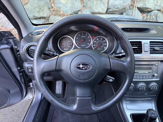 2007 Subaru Impreza WRX Limited AWD 4dr Sedan w/Black Interior (2.5L F4 5M)