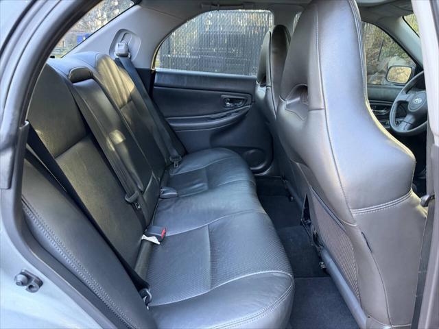 2007 Subaru Impreza WRX Limited AWD 4dr Sedan w/Black Interior (2.5L F4 5M)