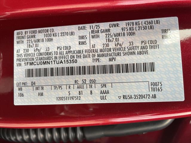 2026 Ford Escape ST-Line