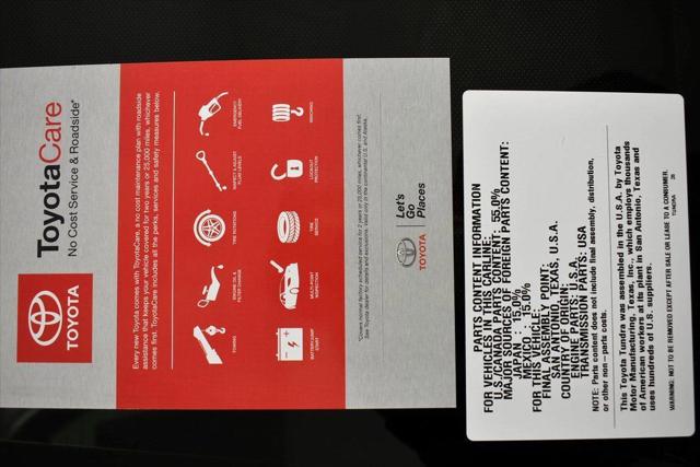 2026 Toyota Tundra Platinum CrewMax 5.5' Bed