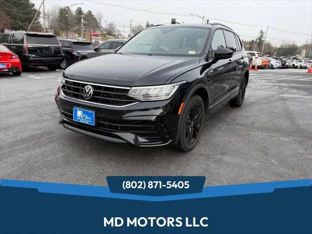 2022 Volkswagen Tiguan 2.0T SE R-Line Black for sale in Williston, VT