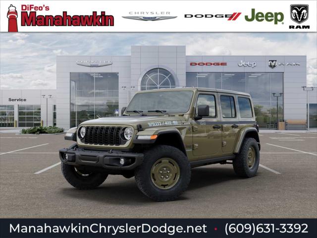 2026 Jeep Wrangler WRANGLER 4-DOOR WILLYS 41 2026 Jeep Wrangler WRANGLER 4-DOOR WILLYS 41
