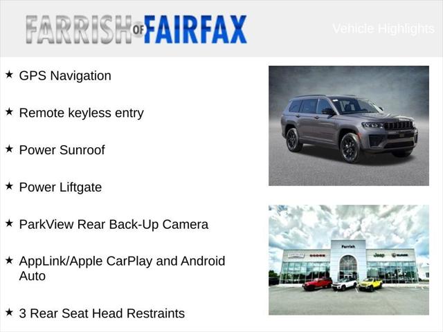 2026 Jeep Grand Cherokee GRAND CHEROKEE L LAREDO ALTITUDE 4X4