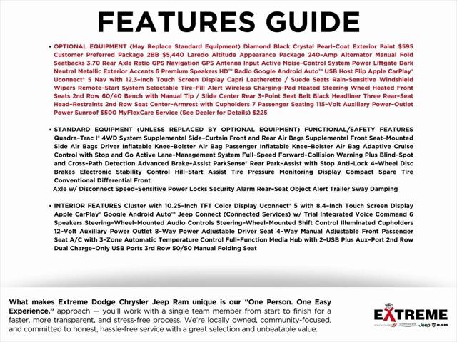 2026 Jeep Grand Cherokee GRAND CHEROKEE L LAREDO ALTITUDE 4X4