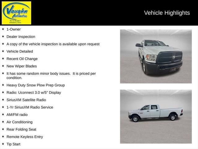2018 RAM 2500 Tradesman Crew Cab 4x4 8 Box 2018 RAM 2500 Tradesman Crew Cab 4x4 8 Box