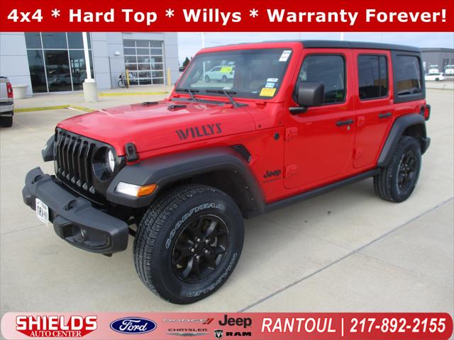 2023 Jeep Wrangler 4-Door Willys Sport 4x4 2023 Jeep Wrangler 4-Door Willys Sport 4x4