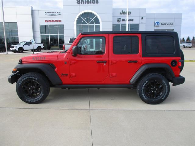 2023 Jeep Wrangler 4-Door Willys Sport 4x4 2023 Jeep Wrangler 4-Door Willys Sport 4x4