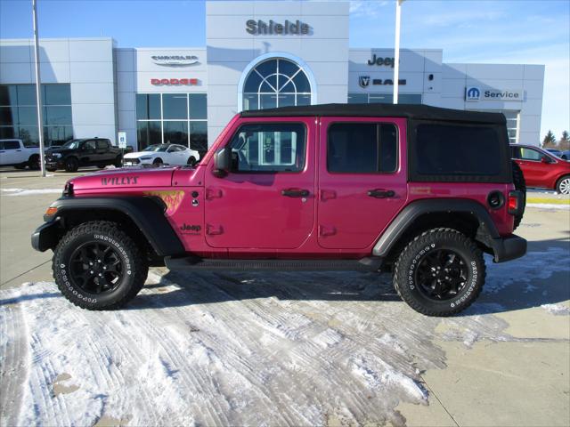 2022 Jeep Wrangler Unlimited Willys 4x4 2022 Jeep Wrangler Unlimited Willys 4x4