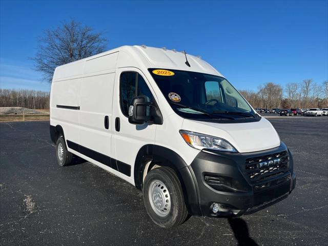 2025 RAM ProMaster 2500 Cargo Van Tradesman High Roof 159 WB w/Pass Seat